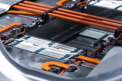 Electric car lithium battery pack and power connections
